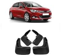 WangWeiY Voiture Garde-Boue Avant et Arrière Splash Guard pour Citroen C4 SpaceTourer (Phase I, 2018) 2018-, Voiture Bavettes, Bavettes Anti-Éclaboussures Couvre Kit