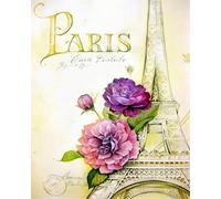 WANGXIAO Diy Peinture au Numero pour Adulte,Peinture à l'huile numéro Kit débutant peinture à l'huile Wall art,40X50Cm,Œillet de Paris,sans cadre