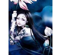 WANGXIAO Peinture par numéro pour adulte - Peinture par numéros - Kit de peinture par numéros - kit de bricolage à l'huile pour adultes -La beauté du tatouage de lotus ancien,sans cadre