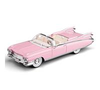 WANGXLGD 1:24 Voiture moulée sous Pression, Compatible avec Cadillac, Collection de modèles réduits de Voitures de Sport Classiques Vintage en Alliage, Cadeau (Pink)
