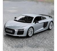 WANGXLGD Modèle de Voiture à l'échelle 1/18, modèle de Voiture en Alliage, Amortisseur de Direction, garçon, Son et lumière, Jouet en métal
