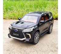 WANGXLGD Modèle de Voiture moulé sous Pression et véhicules à l'échelle 1:24, Compatible avec Lexus 570, modèle de Voiture en Alliage (B)