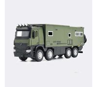 WANGXLGD Modèle réduit de Camping-Car Tout-Terrain à l'échelle 1/32, moulé sous Pression en Alliage, modèle de Camping-Car pour Noël ou Un Anniversaire (25 x 10,5 x 7 cm) (Green)