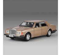 WANGXLGD Modèle réduit de Voiture à l'échelle 1/32, Compatible avec Rolls-Royce, modèle réduit rétro en Alliage, véhicule de Simulation, Cadeau avec Effets sonores et Lumineux (Gold)
