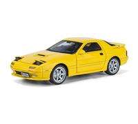 WANGXLGD Modèle réduit de Voiture de Sport moulé sous Pression à l'échelle 1/32, Compatible avec Mazda RX-7, modèle réduit de Voiture en Alliage moulé sous Pression (Yellow)