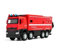 WANGXLGD Modèles réduits de véhicules Tout-Terrain, Camping-Cars, ambulances et camions de Pompiers à l'échelle 1/24, moulés sous Pression en Alliage (Red)