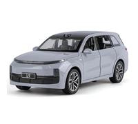 WANGXLGD Véhicules Miniatures moulés sous Pression à l'échelle 1:32, Compatible avec Leading Ideal L9, modèle de SUV, Cadeau ou décoration (Gray)