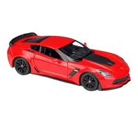 WANGXLGD Véhicules moulés sous Pression à l'échelle 1: 24, Compatible avec Chevrolet Corvette Z06 2017, modèle de Voiture en Alliage pour Cadeau d'anniversaire de Noël (B)