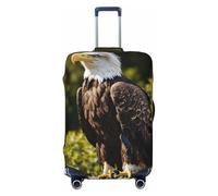 Wangxyozdp Flying Eagle Housse de protection pour bagage de voyage Motif aigle volant 45,7 à 81,3 cm, Noir , M