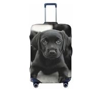 Wangxyozdp Housse de protection pour bagage de voyage Motif chiot 45,7 à 81,3 cm, Noir , S