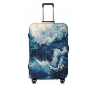 Wangxyozdp Within The Tides Housse de protection pour bagages Motif imprimé 45,7 à 81,3 cm, Noir , S