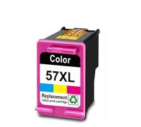 WANGYANFEIWH Cartouche d'encre à Jet d'encre Couleur H-*P56X57xl, Compatible avec d-ekjet, for copieur numérique p-htosmart, PSC for o-ficejet Fax(HP 57xl 1color)