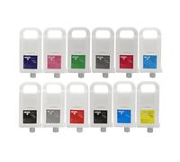 WANGYANFEIWH PFI-1700 PFI-57 Refillable Ink Cartridge No Chip Compatible for C-aon Pro 520 540 540s 560s 2000 4000 6000 iPF 8300 8310(No chip-12pcs)