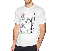 WANGYANGAN Classic Wolf Princess Mononoke Men's Short-Sleeved Tshirt T-Shirts à Manches Courtes(Medium)