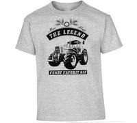 WANGYANGAN T-Shirt, Fendt Favorit 612, Tractor, Tractor, Bulldog, Oltimer T-Shirts à Manches Courtes(Large)