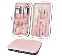 Wangyaohan Kit de soin des ongles avancé 7 en 1 professionnel avec coupe-ongles et ciseaux pour pédicure, convient comme cadeau pour les femmes