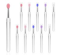 Wangyaohan Lot de 10 applicateurs de masque à lèvres réutilisables pour appliquer de l'huile de masque, du gloss à lèvres et du rouge à lèvres