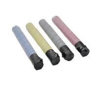 WANGYIWH 1PCS TN324 Toner Cartridge for K-oica M-iolta B-ihub C258 308 368 Compatible(Y-400g)