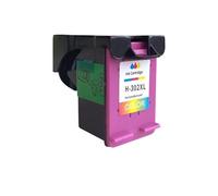 WANGYIWH Cartouche d'encre 1 pièces/Ensemble 302XL, Compatible avec H-*P d-ekjet 1110 2130 1112 3630 o-fficejet 4650 4655 for E-NY 4516 NS45 4520(302XL Color)