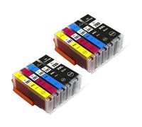 WANGYIWH Cartouche d'encre PGI-280XXL CLI-281XXL 280XXL 281XXL for imprimantes C-aon P-IMA TS702 TR7520 TR8520 TS6120 TS6220 TS8120 TS8220 TS9120 TS9520(2SET(10PCS))