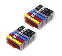 WANGYIWH Cartouche d'encre PGI-280XXL CLI-281XXL 280XXL 281XXL for imprimantes C-aon P-IMA TS702 TR7520 TR8520 TS6120 TS6220 TS8120 TS8220 TS9120 TS9520(2SET(12PCS))