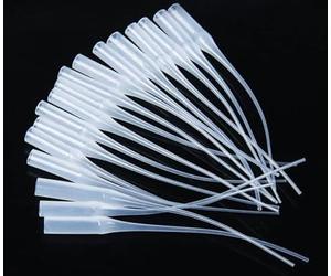 WANGZAIZAI 200 pcs Colle Micro Conseils en Plastique Colle Bouteille Conseils Colle Extender Applicateur De Précision pour Artisanat Lab Distributeur Distributeur De Colle