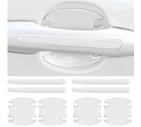 WANGZENIU 8 Pcs Film Protecteur de Poignée Portière Voiture pour Ford Transit/Tourneo Custom 2023-2024 2025,Poignée de Porte Autocollants de Protection Couverture Anti Rayures
