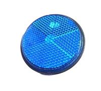 WANGZEYU Catadioptre Moto Réflecteur Rond de sécurité for Moto, Autocollant réfléchissant, 2 pièces