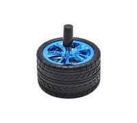 WANGZEYU Cendrier Cendrier créatif for la Maison, Design de Pneu, cendrier for la décoration, Accessoires for Fumer, cendrier Rotatif avec Couvercle Cendrier Exterieur(Blue)