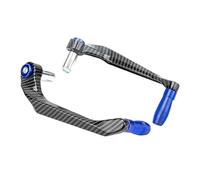 WANGZEYU Levier Protection d'embrayage Moto Protège-Mains Universel Anti-Chute CNC for Moto, Guidon en Alliage, Levier d'embrayage de Frein, Protection des Mains, Accessoires de Modification(Blue)