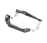 WANGZEYU Levier Protection d'embrayage Moto Protège-Mains Universel Anti-Chute CNC for Moto, Guidon en Alliage, Levier d'embrayage de Frein, Protection des Mains, Accessoires de Modification(Silver)