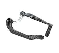 WANGZEYU Levier Protection d'embrayage Moto Protège-Mains Universel Anti-Chute CNC for Moto, Guidon en Alliage, Levier d'embrayage de Frein, Protection des Mains, Accessoires de Modification(Black)