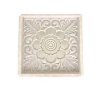 WANGZEYU Moule Beton Outil de Fabrication de Briques de Ciment for Pavage, Chemin carré, allée, carrelage de Sol, Moule for Trottoir, extérieur, arrière-Cour, Patio, Pas Japonais Moule A Pavé(A)