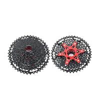 WANGZEYU Roue Libre Cassette de Roue Libre séparée for VTT, 8, 9, 10, 11, 12 Vitesses, 8V, 9V, 10v, 11v, 12v, Support, pignon, pièces de vélo VéLo Cassette(10s 11-42t Black)