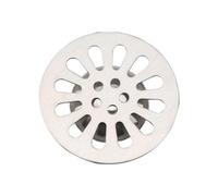 WANGZEYU Siphon De Sol Drain de Douche carré Salle Bain Noir en Acier Inoxydable, égouttoir Sol, Grille à déchets, Couvercle Rond, Filtre Cheveux, Dropshipping(4)