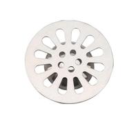 WANGZEYU Siphon De Sol Drain de Douche carré Salle Bain Noir en Acier Inoxydable, égouttoir Sol, Grille à déchets, Couvercle Rond, Filtre Cheveux, Dropshipping(1)