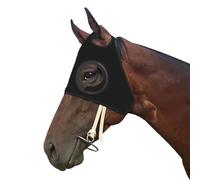 WANGZHAOKEJISM Masque pour les yeux de course de chevaux, masques de contrôle des mouches de cheval, masque pour les yeux équestre
