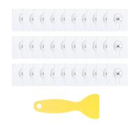 Wangzhenxi - Lot de 30 clous adhésifs avec extracteur - 5 kg - Pour cadres et posters - Collage au lieu de percer - Support mural sans dommages