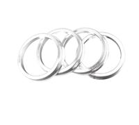 wanhaoaony Bague De Centrage Jante 4 pièces Voiture en Alliage d'aluminium moyeu de Roue Anneaux centrés alésage Central 75.1-54.1 75.1-56.1 75.1-57.1 75.1-60.1 Joint De Moyeux(75.1-65.1)