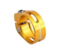 wanhaoaony Colliers De Selle pour VéLo Collier de Serrage de Tige de Selle de vélo en Aluminium 28,6/30,2/31,8/34,9 mm en Alliage for VTT, vélo de Route, Accessoires de Cyclisme(30.2mm Gold)