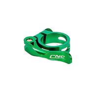 wanhaoaony Colliers De Selle pour VéLo Pince de Tige de Selle de vélo ultralégère 31.8mm 34.9mm, Pince de Tige de Selle de vélo de Route VTT VTT, Pince de Tige de Selle(Green-31.8mm)