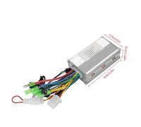 wanhaoaony Controleur Trottinette Electrique 24V 36V 48V 250W 350W Vélo Électrique Moteur Brushless Contrôleur Scooter en Alliage D'aluminium Double Mode(24V 350W)