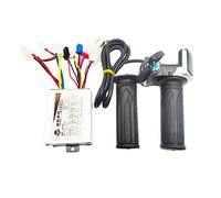 wanhaoaony Controleur Trottinette Electrique Vélo électrique vélo Scooter Accessoires Moteur brossé contrôleur accélérateur poignée torsadée 24V 36V 48V 250W 350W 500W(36V 500W)