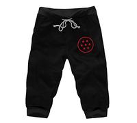 WANHONGYUE Anime Dragon Ball Z Goku Shorts Sport Homme Pantalon Court de Jogging Cosplay Bas de Survêtement Sweatpants Noir/21 XL