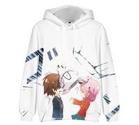 WANHONGYUE Anime Guilty Crown GC Hoodie Sweat à Capuche Cosplay Survêtement 3D Imprimer Pullover Hooded Sweatshirts Manteau 751/10 L