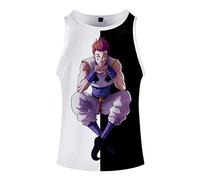 WANHONGYUE Anime Hunter×Hunter Tank Top Débardeur de Sport Homme Femme Vest Gilet sans Manches T-Shirt 50/8 XS