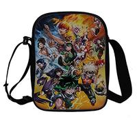 WANHONGYUE Anime My Hero Academia Sac Bandoulière Sacoche à l'Épaule Homme Femme Besace Sac de Messager Petit Sac à Main de Voyage Sport 1051/8