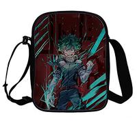 WANHONGYUE Anime My Hero Academia Sac Bandoulière Sacoche à l'Épaule Homme Femme Besace Sac de Messager Petit Sac à Main de Voyage Sport 1051/2