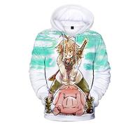 WANHONGYUE Anime Nanatsu No Taizai The Seven Deadly Sins 3D Imprimer Pullover Sweat à Capuche Cosplay Vêtements Pull Hoodie Sweat-Shirt Manteau 4 L