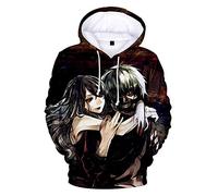 WANHONGYUE Anime Tokyo Ghoul Kaneki Ken 3D Imprimer Pullover Sweat à Capuche Cosplay Vêtements Pull Hoodie Sweat-Shirt Manteau 7 XXL